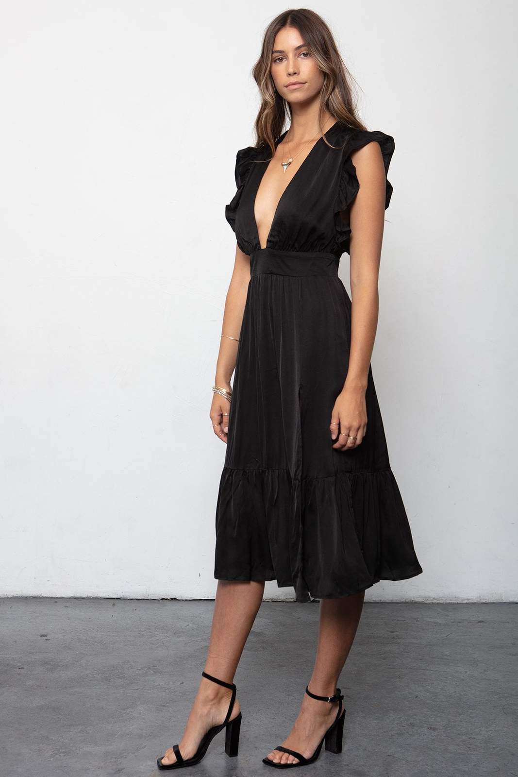 Stillwater, The Jessie Midi Dress Black ...